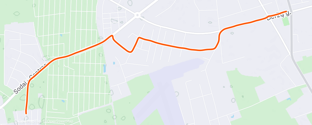 Карта физической активности (Lunch Run)