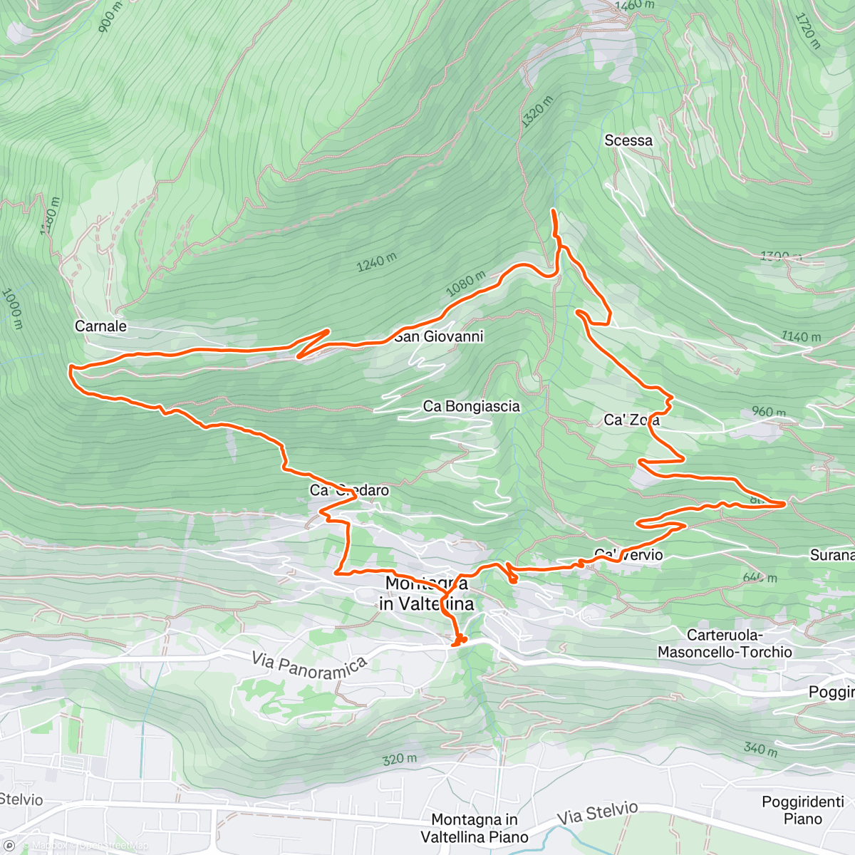 Map of the activity, Testing out the new packs