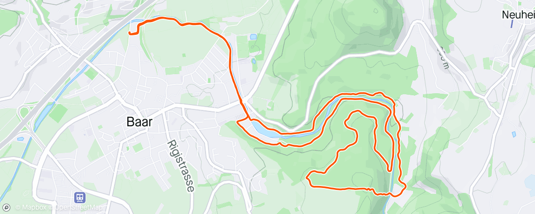 Map of the activity, Fun in the foggy forest