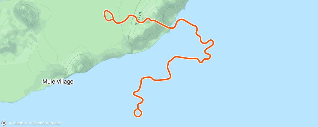 Karte der Aktivität „Zwift - Group Ride: MIRT Monday Morning Mellow (MMMM) (C) on Tempus Fugit in Watopia”