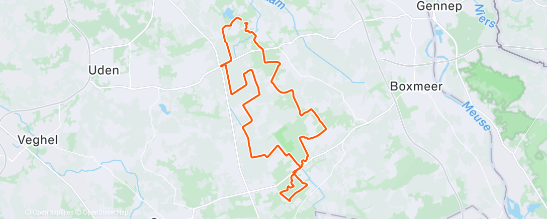 Map of the activity, Namiddagrit