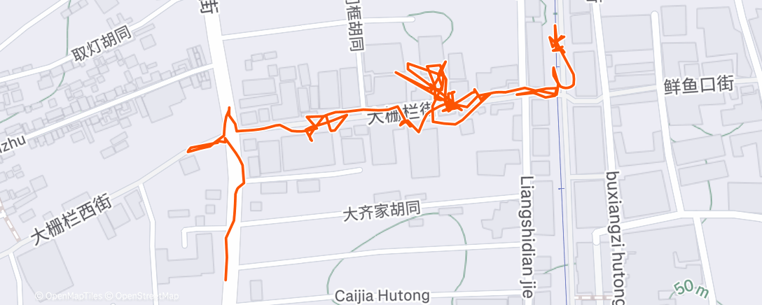 Карта физической активности (Busy streets)