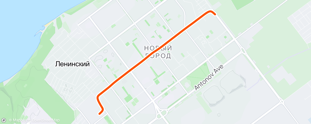 Карта физической активности (Дневной велозаезд)
