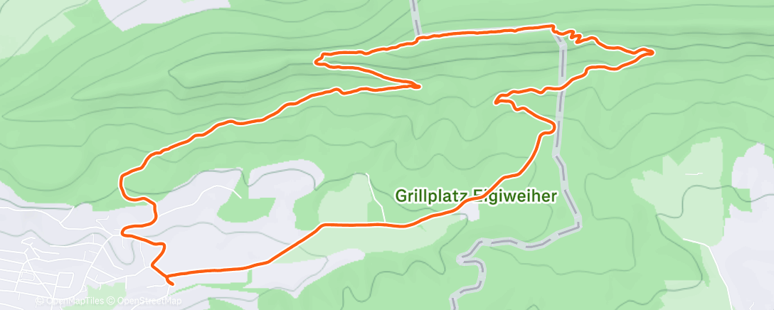 Map of the activity, kurz aus dem Nebel gucken 🌫️⛅️