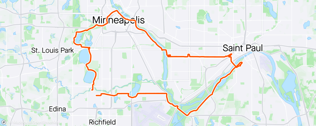 「200km ride」活動的地圖
