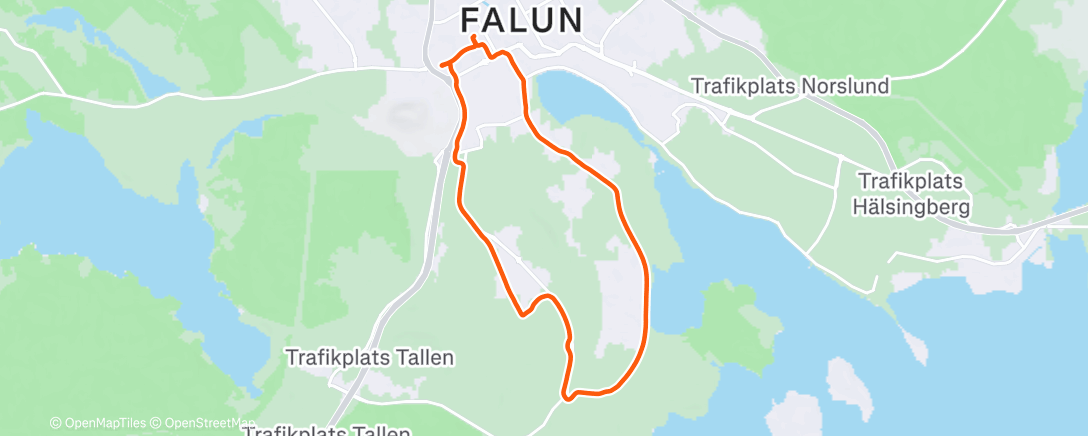 Map of the activity, Sopsalt #3