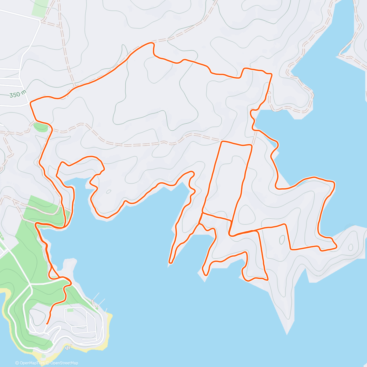 Map of the activity, Ratito de desconexión ☺️