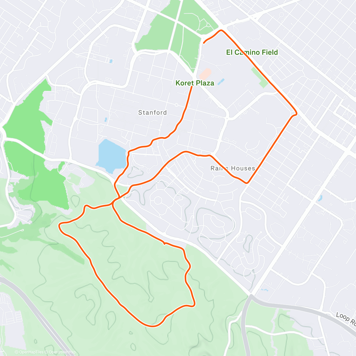 Map of the activity, Early Dish