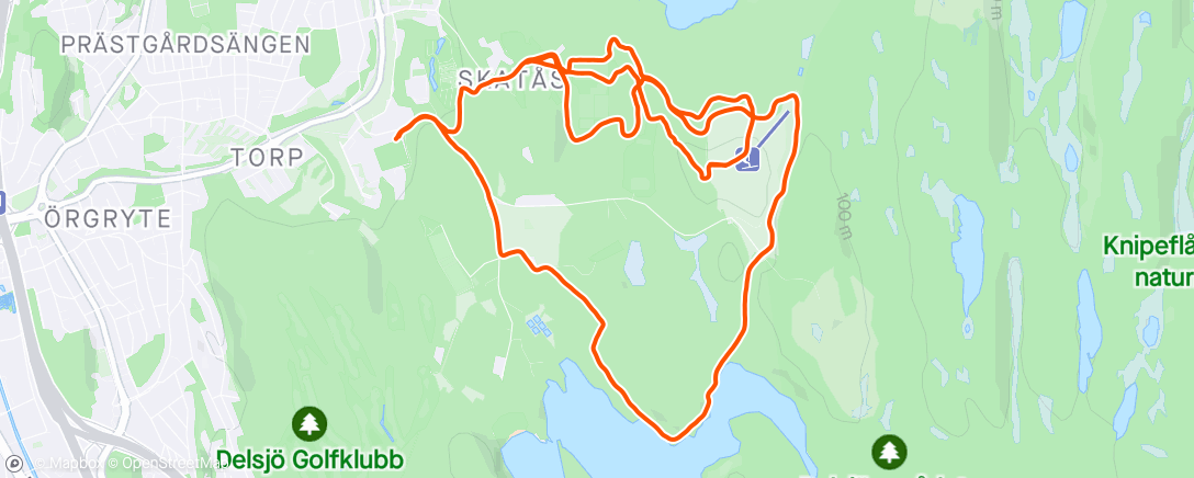 Map of the activity, TNTonsdag