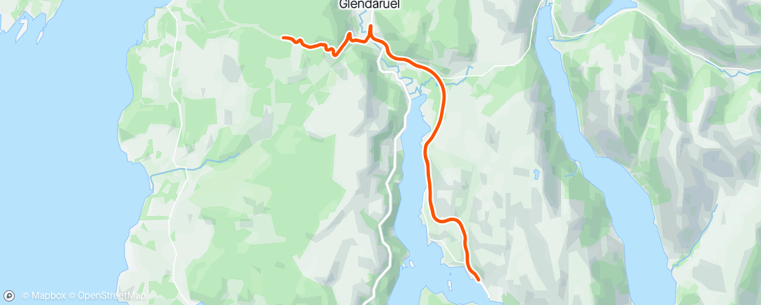 Map of the activity, Bealach Maim
100 climbs No 163