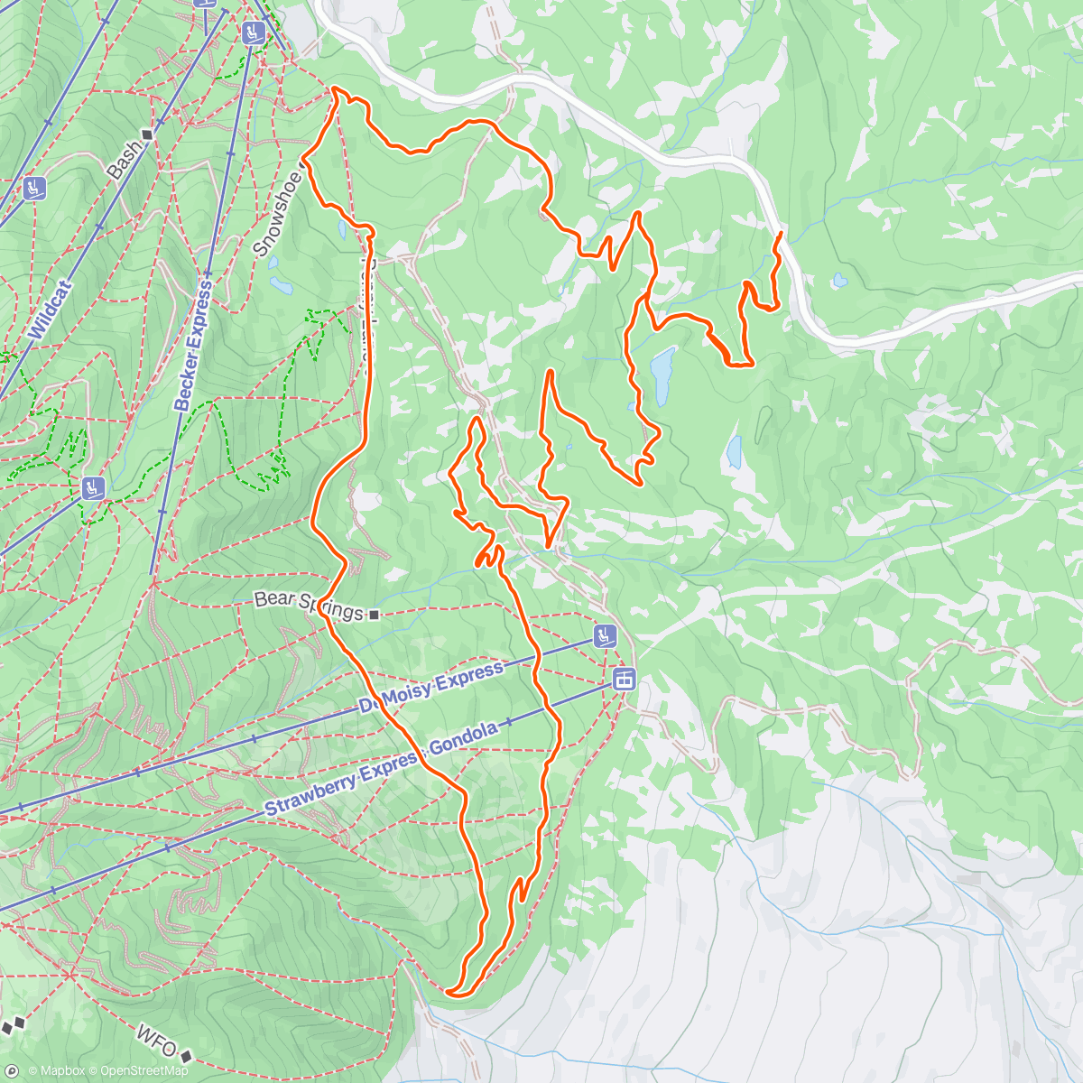 Map of the activity, Last Chance Loop 🤩
