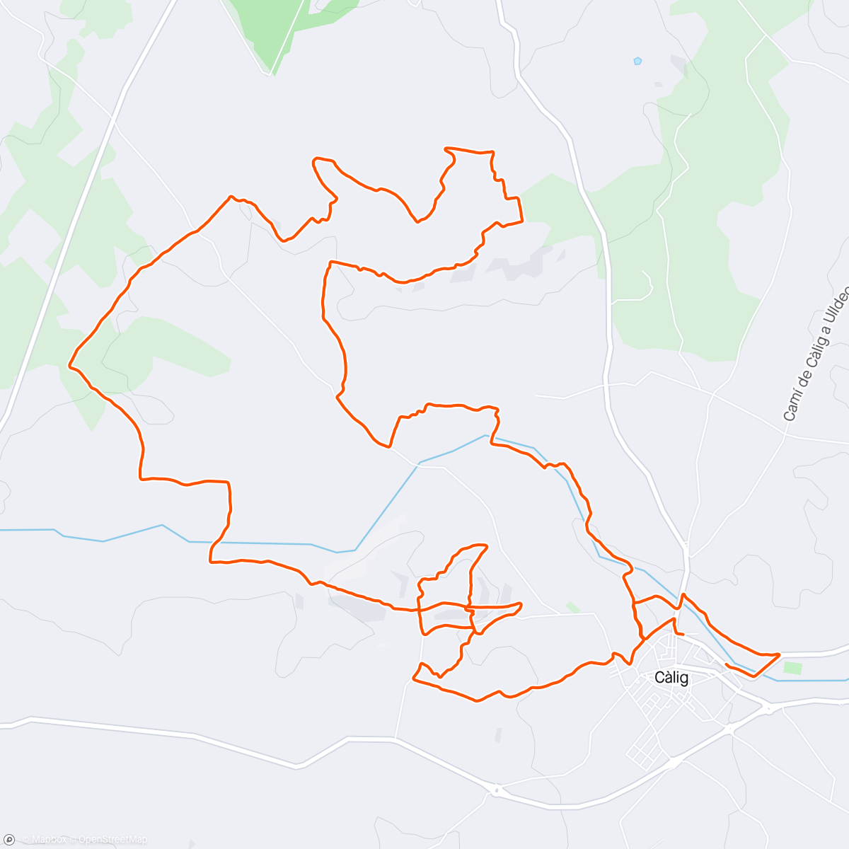 Map of the activity, S28ABR TRAIL AERÓBICO MEDIO
