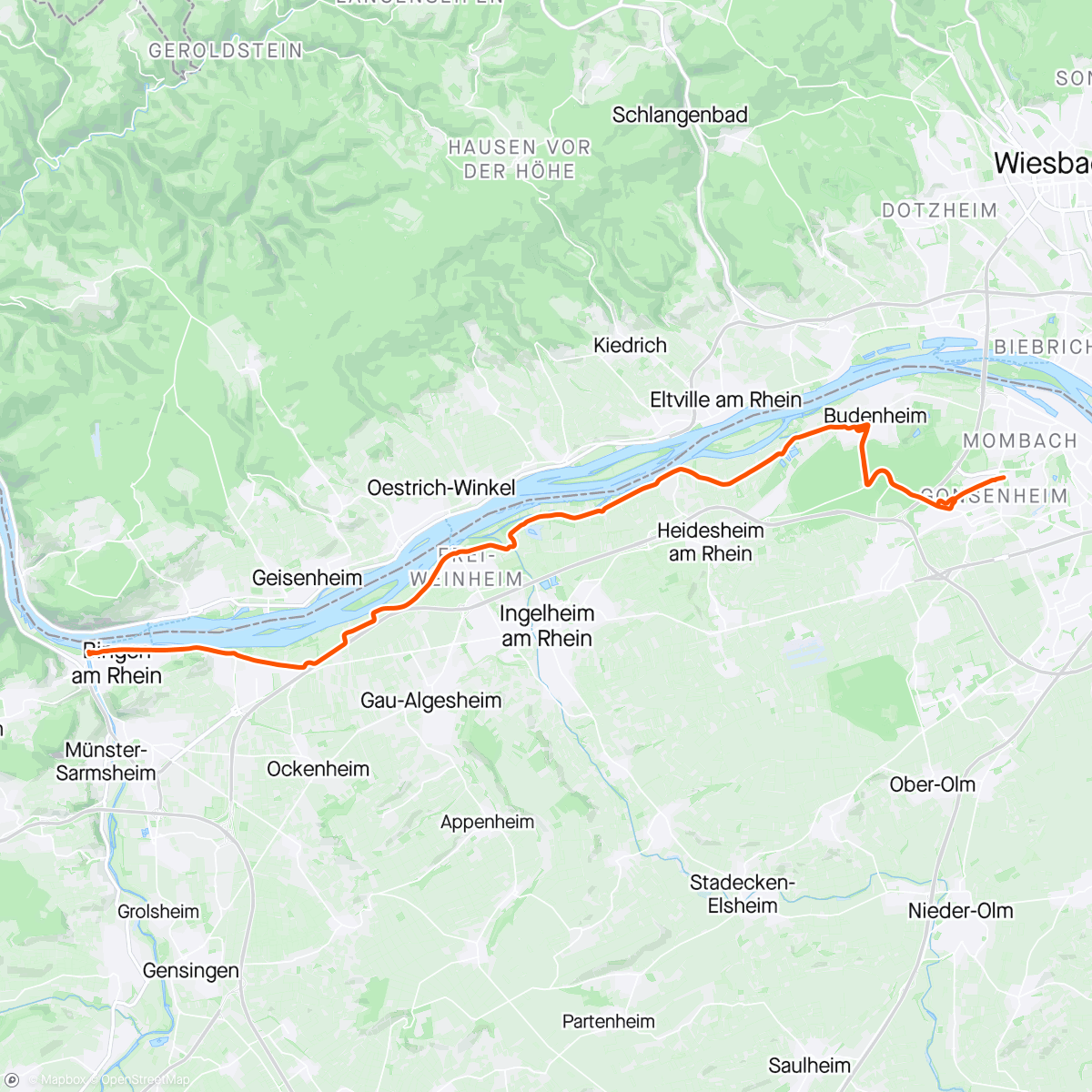 Map of the activity, L2