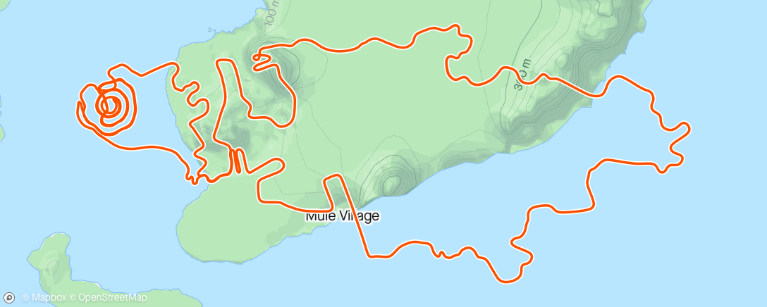 Map of the activity, Zwift - TTT: WTRL Team Time Trial - Zone 6 (LATTE) on Out And Back Again in Watopia