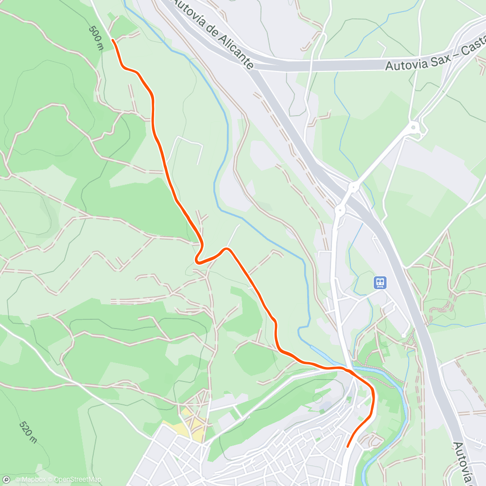 Map of the activity