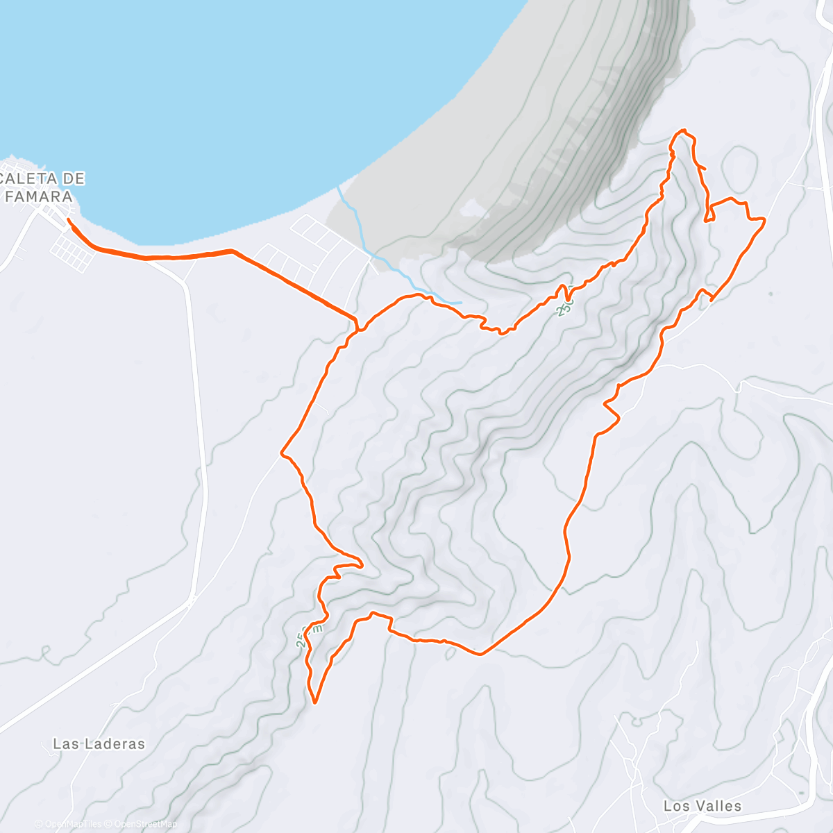 Map of the activity, Wandern mit Mama