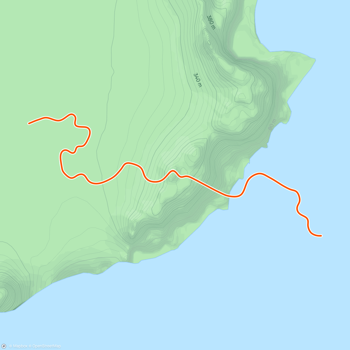 Map of the activity, Zwift - Tempus Fugit in Watopia