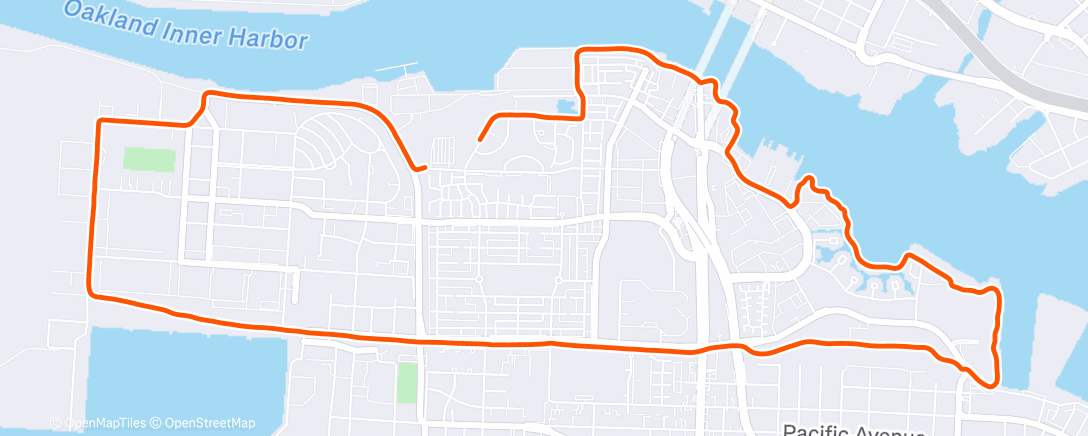Map of the activity, Lunch Ride