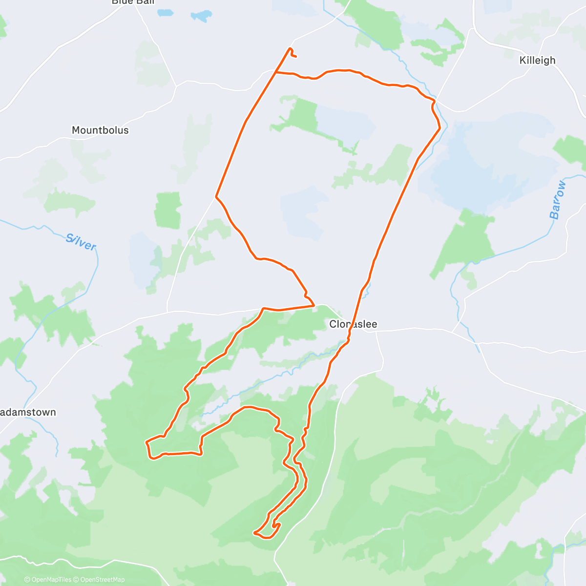 Map of the activity, Marrakech mud not Marrakech brown....