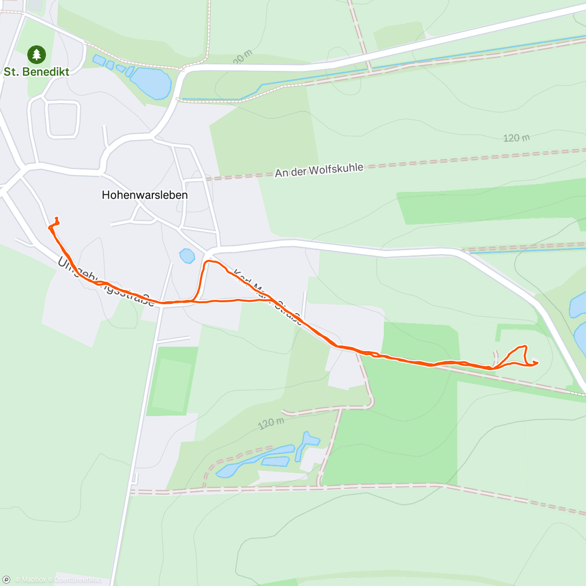 Map of the activity, Vor der Bescherung 🎅🎄🐕‍🦺