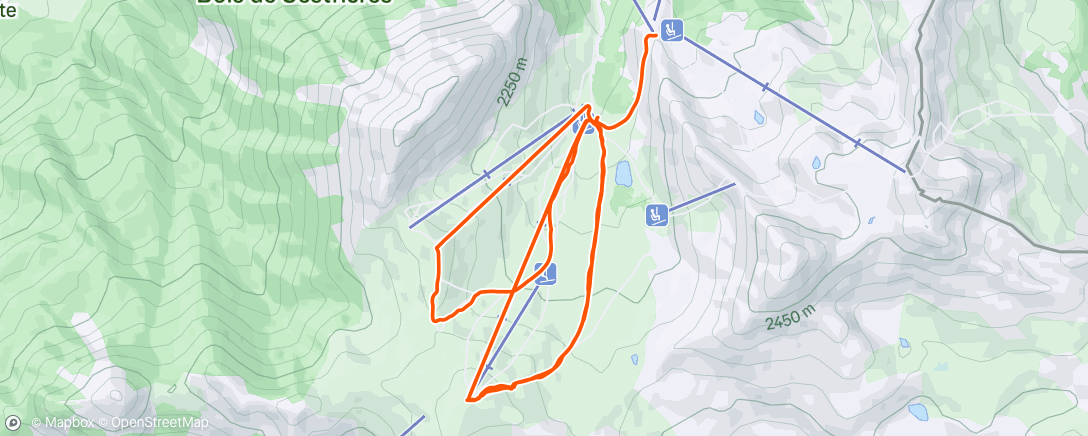Map of the activity, La reprise 1