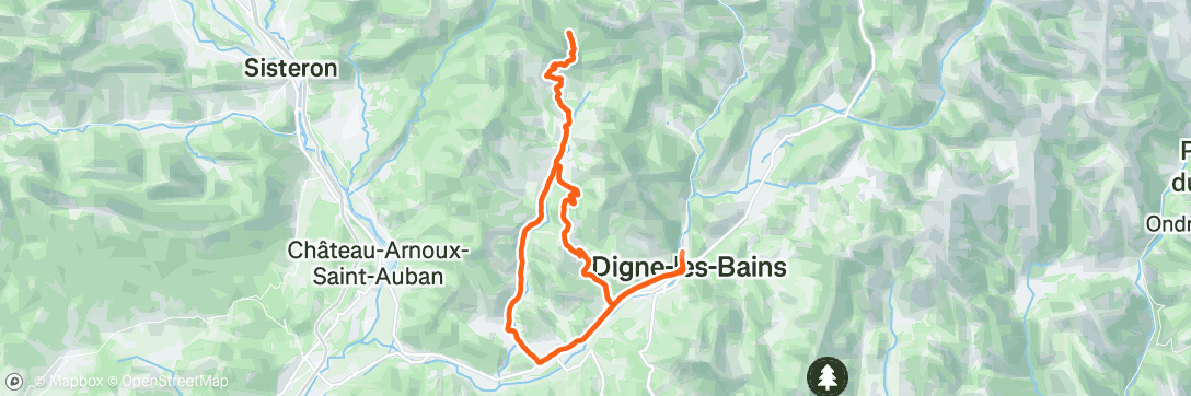 Carte de l'activité de groupe