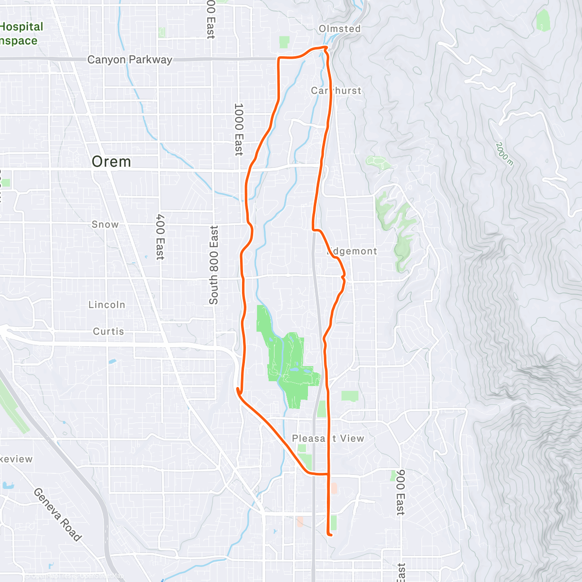 Map of the activity, Kid art.