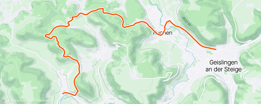 Map of the activity, HQ24-14-1 : Reichenbach im Täle - Stöpselzieher - Hexensattel - Haarberg - Fränkel - Kuchen - Altenstadt
