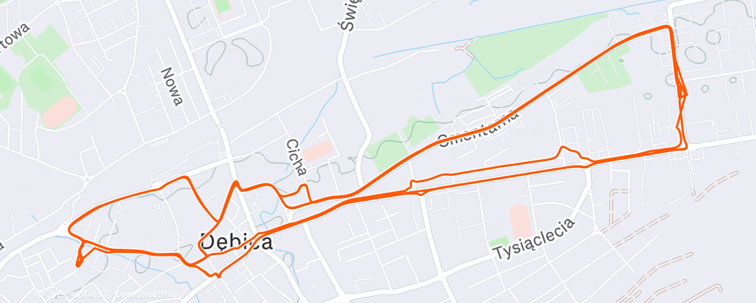 Map of the activity, Morning Ride