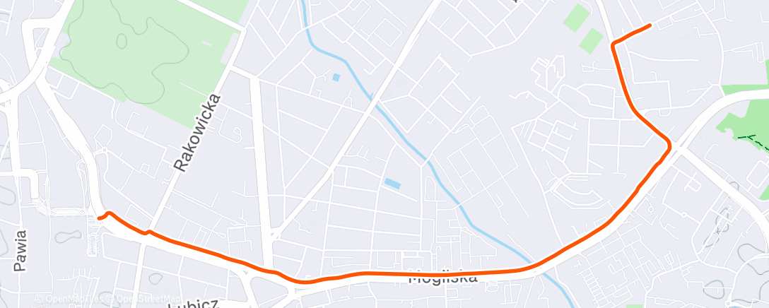Map of the activity, Afternoon Ride
