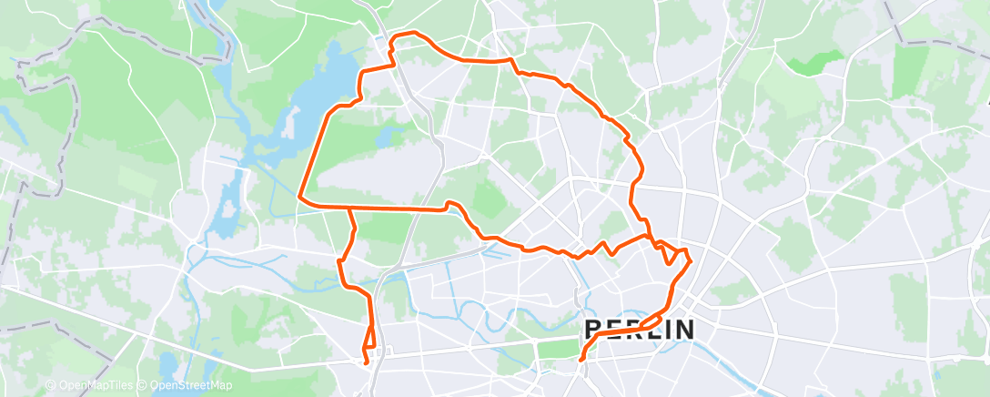 Map of the activity, Workrides