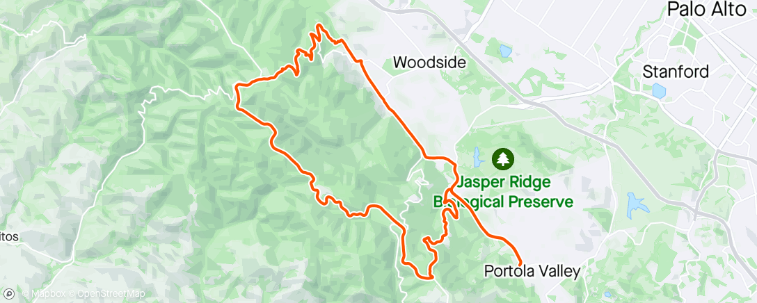 Map of the activity, Kings Mountain OLH Loop😎