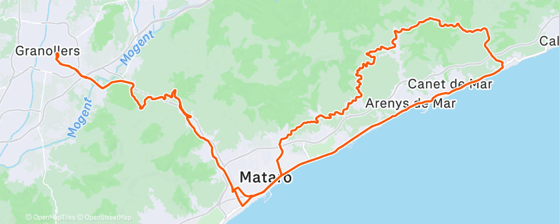 Map of the activity, Parpers Pollastre