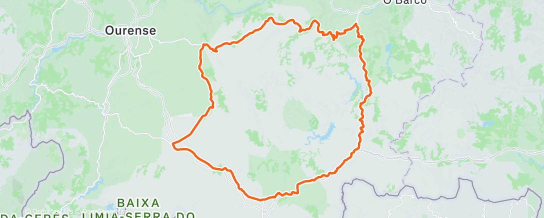 Map of the activity, Ruta Fin de Año 2025🎇