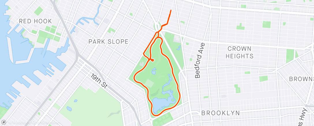 Map of the activity, Morning Ride