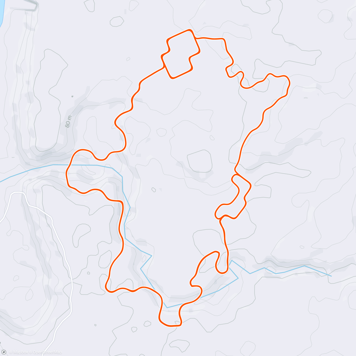 Map of the activity, oh wow that worked! - Race: KIRCHMAIR Thursday Race (B) on Two Village Loop in Makuri Islands