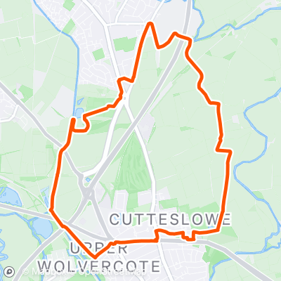 Cutteslowe Park Run | 7.4 mi Running Route on Strava