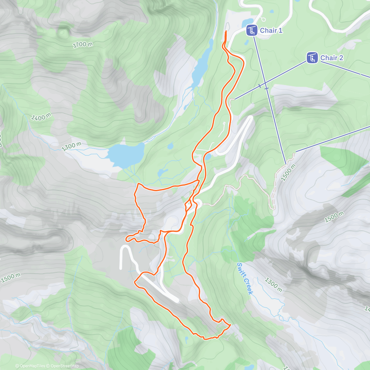 Map of the activity, Aiare2, day3