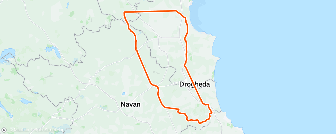Map of the activity, Morning Ride
