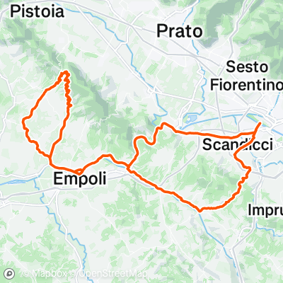 Giro del Vinci con rientro Cerreto Guidi | 107.7 km Cycling Route on Strava