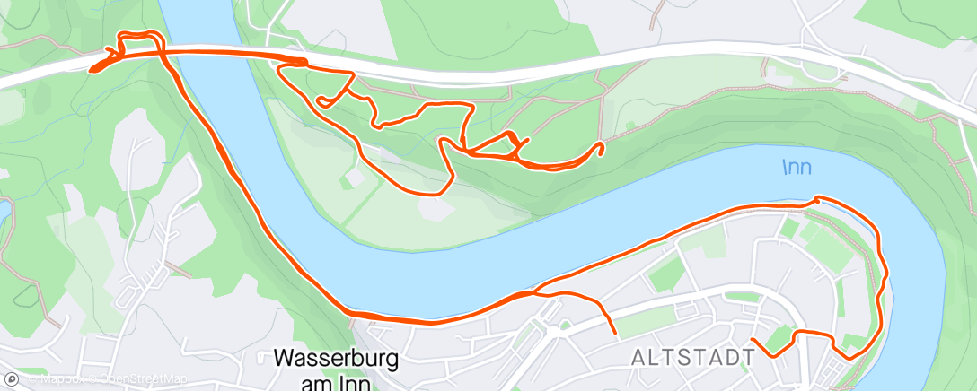 Map of the activity, ☕☀️ morgens nüchtern mit dog