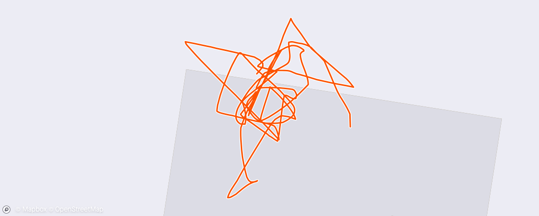 Map of the activity, Night Hike