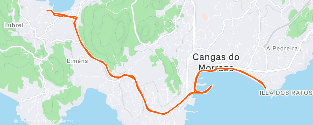 Карта физической активности (Samedi tranquile)