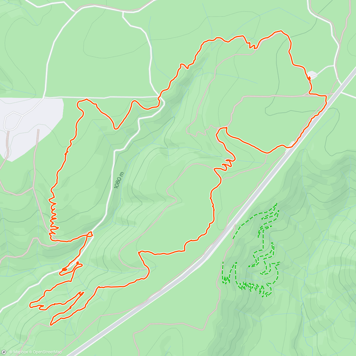 Map of the activity, Course Cleaner