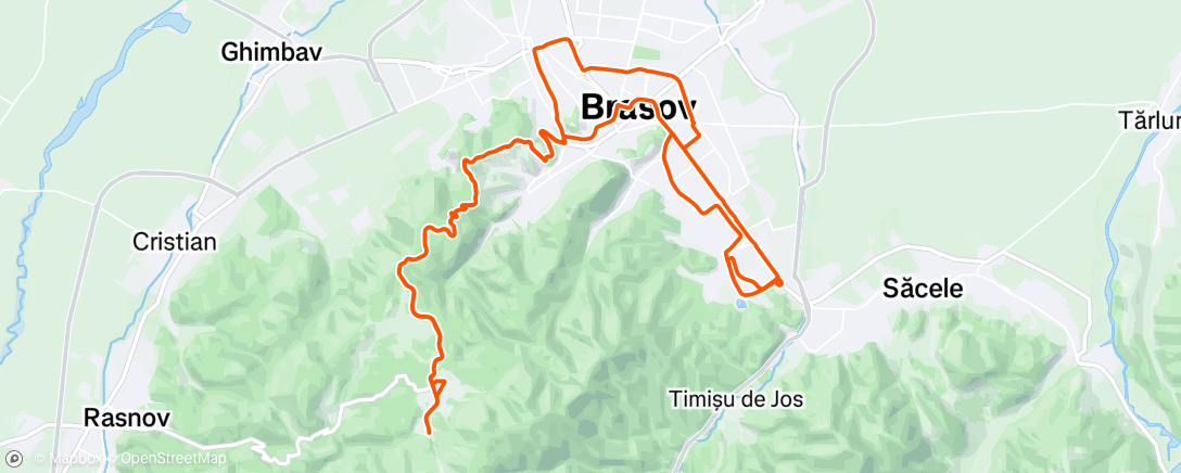 Map of the activity, Vint..