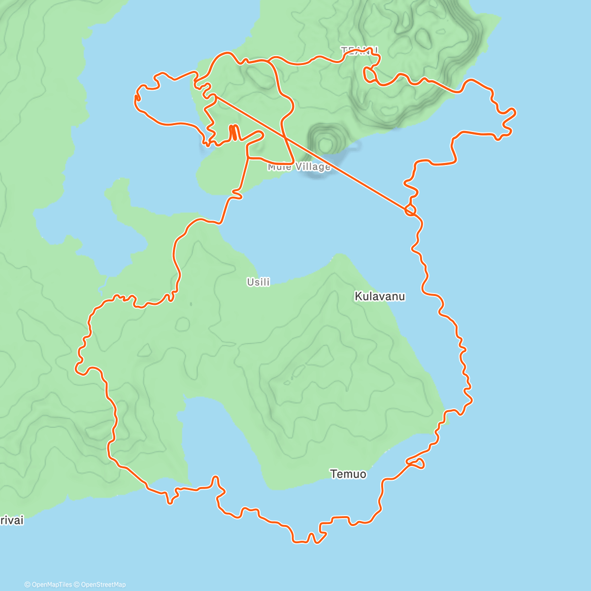 Map of the activity, Zwift - The Big Ring in Watopia