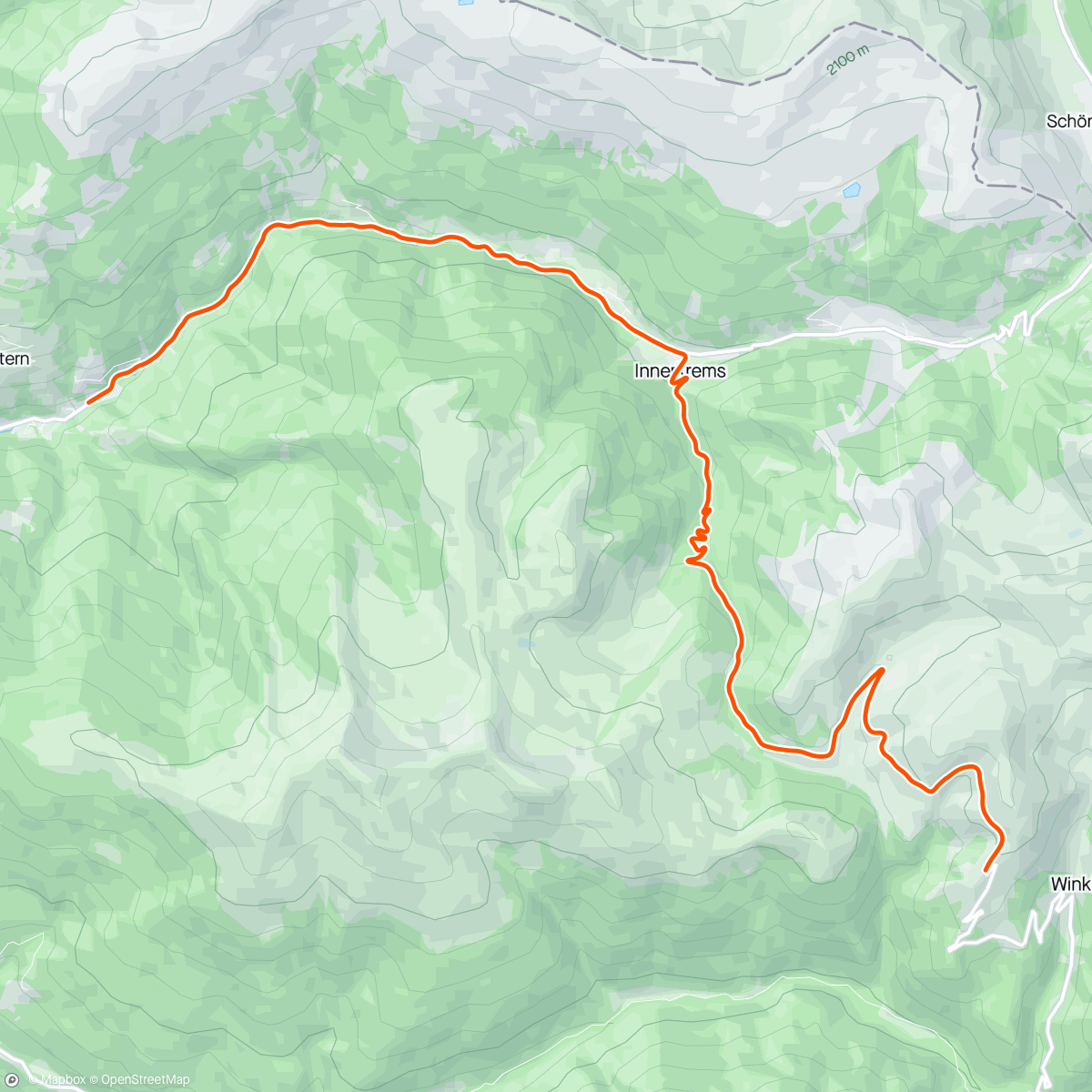 Map of the activity, ROUVY - Innerkrems | Nockalmstrasse | Austria