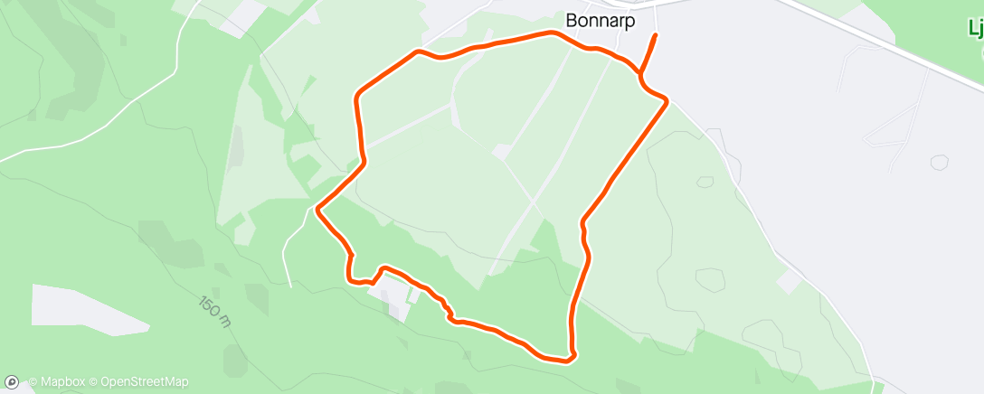 Map of the activity, Super Easy Trail 4km