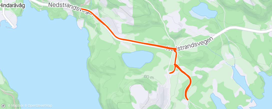 Map of the activity, 10 x Baustadbakken