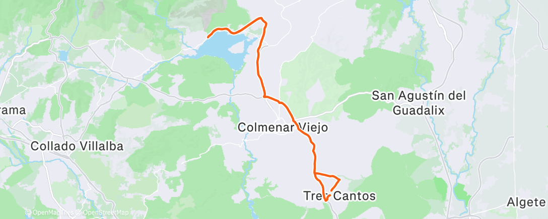 Map of the activity, Salvando el fin de semana